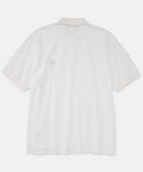DIGAWEL × J.PRESS「CRST」 Polo Shirts【WHITE】