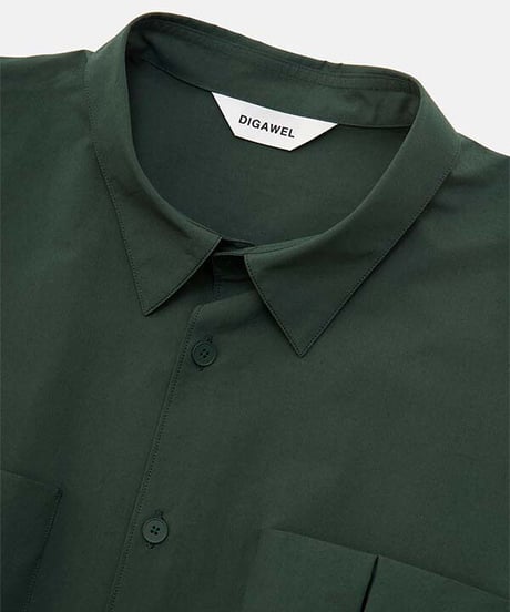 DIGAWEL  Big PK Oversized Shirt【GREEN】