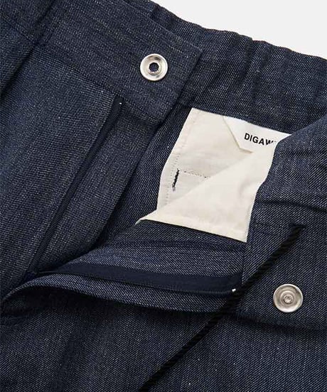 DIGAWEL  Ring dot button Pants【NAVY】