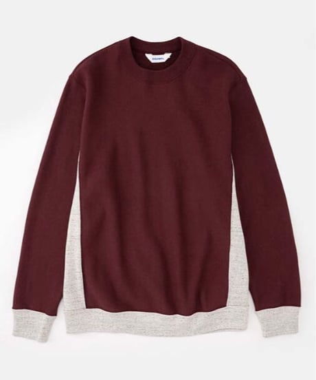 DIGAWEL  Reverse Weave Sweat Shrit【MAROON】