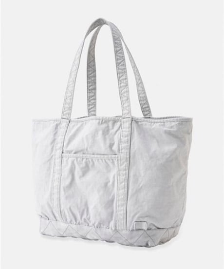 DIGAWEL  Garment Dye Vinyl Tote Bag (L)【LIGHT GRAY】