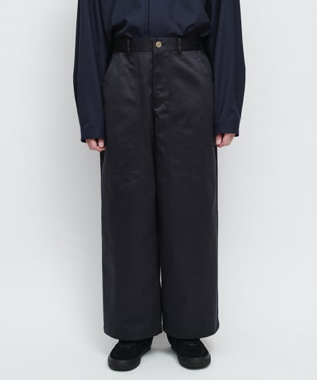 DIGAWEL Wide high water pants【NAVY】