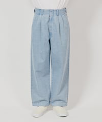 DIGAWEL  2 Tuck Slacks (Dickies×DIGAWEL)【LIGHT BLUE】