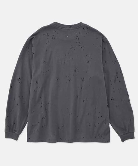DIGAWEL  Damage L/S T-shirt【BLACK】