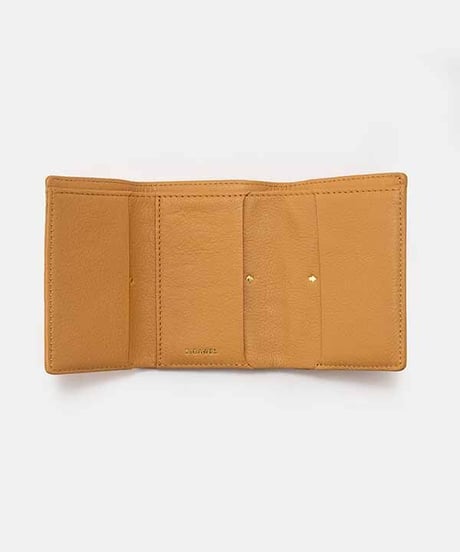 DIGAWEL  THREE FOLD PURSE【NATURAL】