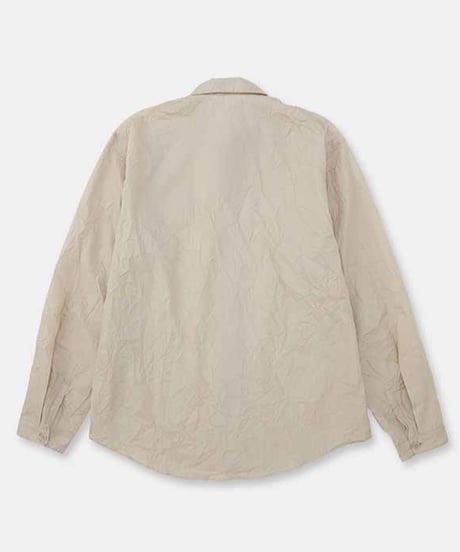 DIGAWEL  Shirt (crease finish)【SAND BEIGE】