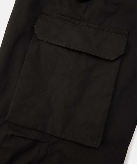 DIGAWEL Field cargo pants (garment dye)【BLACK】