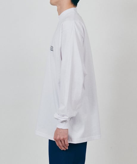 DIGAWEL  Mock Turtle L/S Tee(ready-made) embroidery