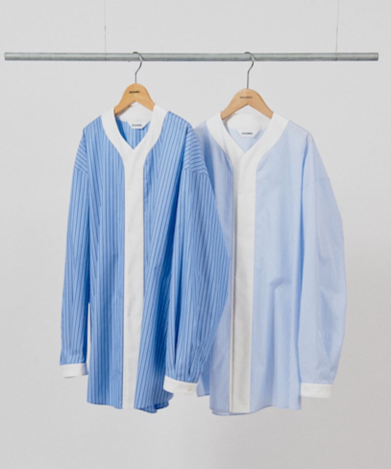 DIGAWEL Baseball shirt (Stripe)【WIDE STRIPE】 |