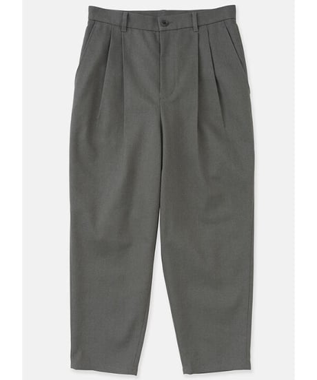 DIGAWEL  2 Tuck Tapered Pants【GRAY】