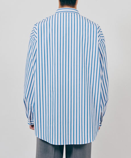 DIGAWEL  Oversized Shirt【BLUE STRIPE】