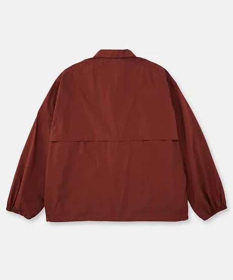 DIGAWEL Coach L/S shirt jacket【MAROON】