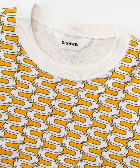 DIGAWEL  Sweatshirt (Duck)【YELLOW】