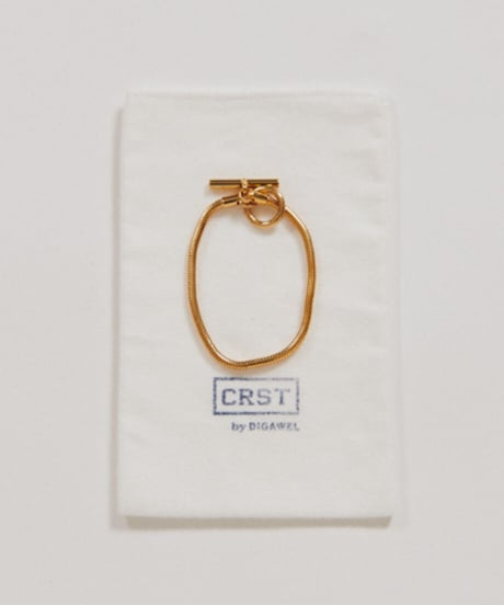 DIGAWEL × J.PRESS「CRST」 3mm Snake Chain Bracelet