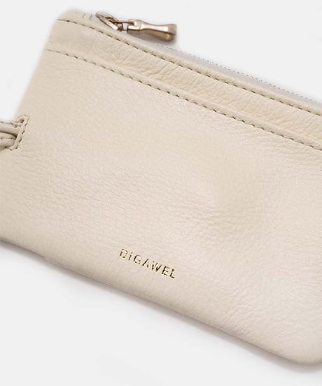 DIGAWEL  Ring Card Case【WHITE】