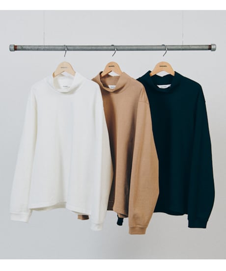 DIGAWEL  Mockneck L/S【CAMEL】