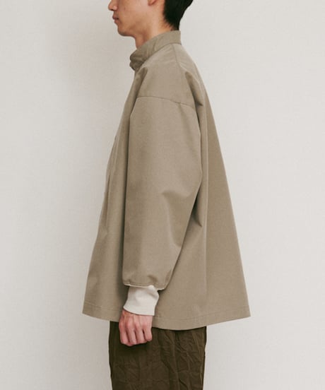 DIGAWEL Cuff rib shirt【GRAY】
