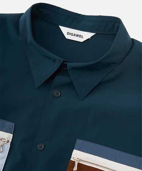 DIGAWEL  Oversized S/S Shirt【GREEN】