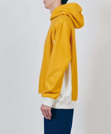 DIGAWEL  Reverse Weave Hoodie【MASTARD】