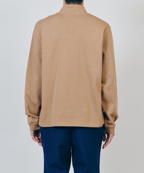 DIGAWEL  Mockneck L/S【CAMEL】