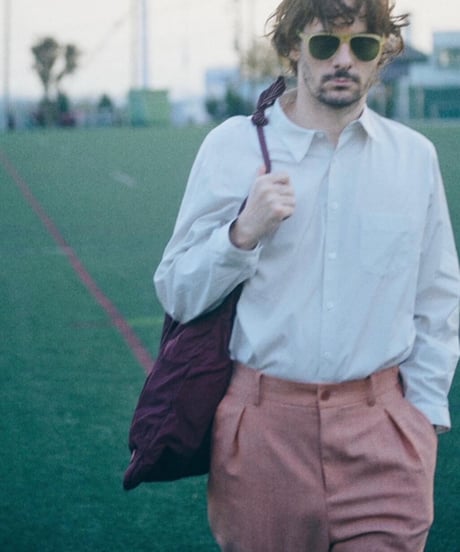 DIGAWEL  Packable Shoulder Bag (Garment Dye )【BURGUNDY】