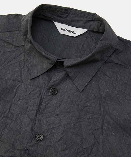 DIGAWEL  Shirt (crease finish)【GRAY】