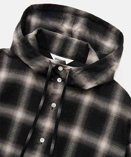 DIGAWEL  Hoodie Shirt【BLACK】