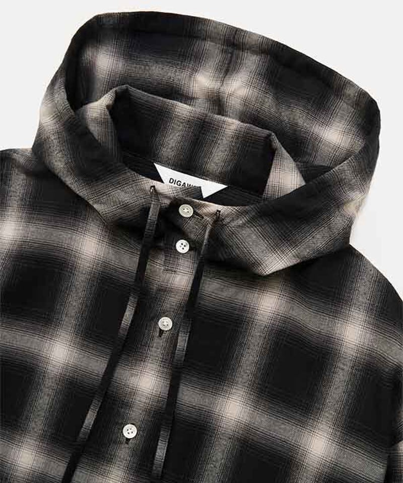 DIGAWEL Hoodie Shirt【BLACK】 | welles