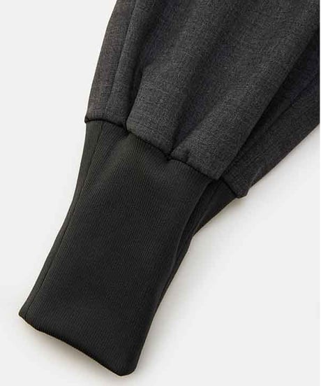 DIGAWEL 2Tuck tapered hem rib pants【C.GRAY】