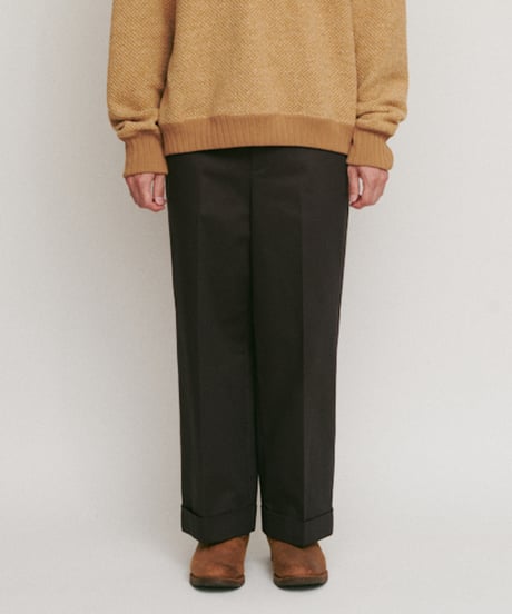 DIGAWEL CP cropped slacks ① 【BLACK】