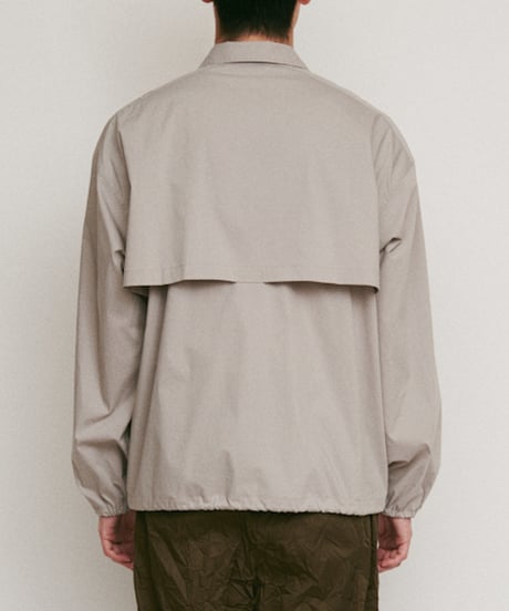 DIGAWEL Coach L/S shirt jacket【GRAY】