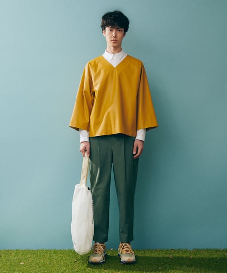 DIGAWEL  2 Tuck Tapered Pants【D.GREEN】