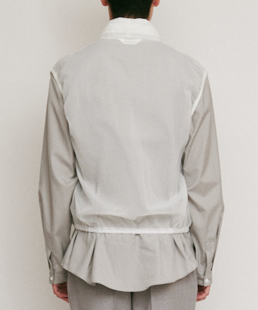 DIGAWEL Nylon vest【WHITE】 | welles