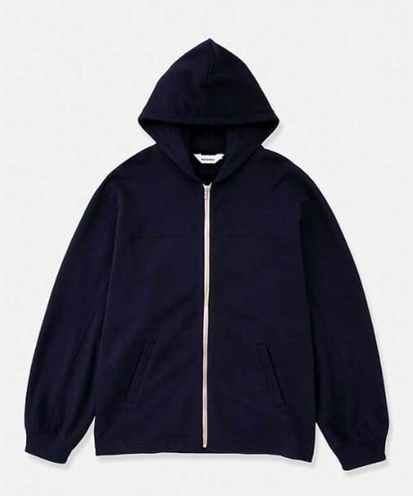 DIGAWEL  Dolman Sleeve zip Hoodie【NAVY】
