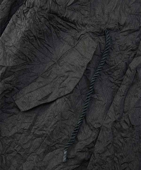 DIGAWEL Loose coat (crease finish)【GRAY】