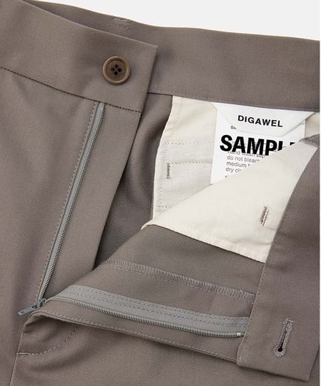 DIGAWEL CP cropped slacks ① 【BLUE GRAY】