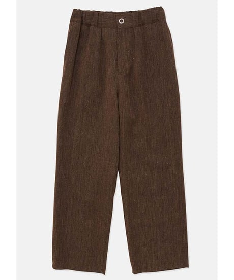 DIGAWEL  Ring dot button Pants【BROWN】
