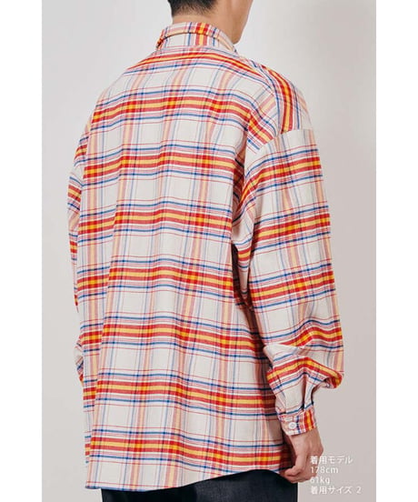 DIGAWEL  Oversized Shirt (Check) ②