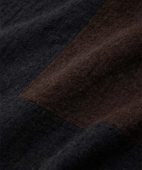 DIGAWEL Stole (fulling/milling)【C.GRAY/BROWN】