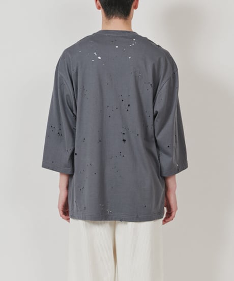DIGAWEL Damage S/S T-shirt【BLACK】