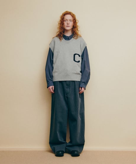 DIGAWEL × J.PRESS「CRST」oxfordbags for Dickies【BLACK】