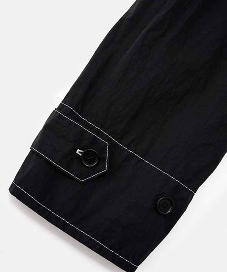 DIGAWEL  Raglan sleeve Coat (garment dye)【BLACK】