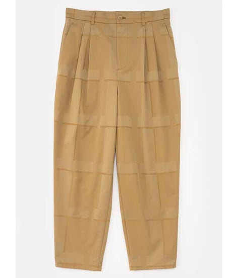 DIGAWEL  2 Tuck Tapered Pants【BEIGE】