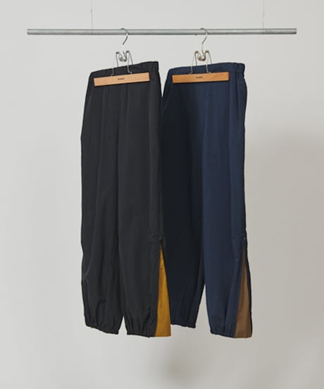 DIGAWEL  Side zip Nylon Pants【NAVY】