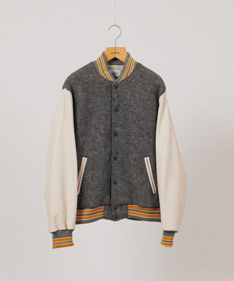 URU TOKYO×DIGAWEL  Varsity Jacket【GRAY】