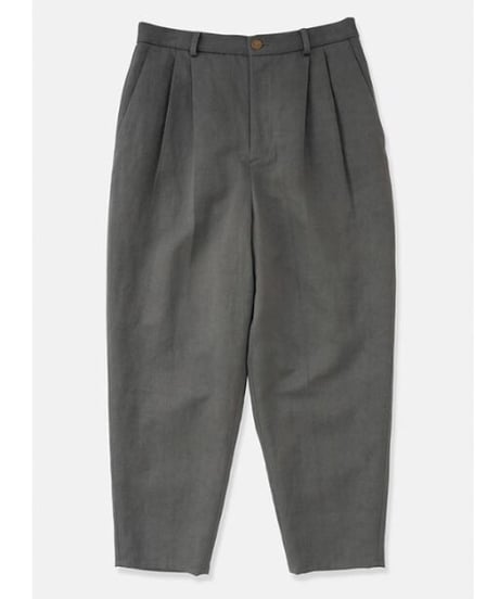 DIGAWEL  2Tuck Tapered Pants【GRAY】