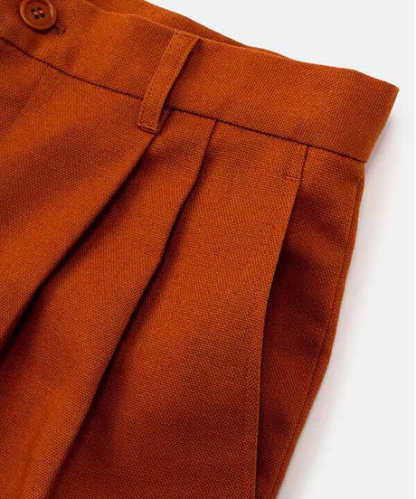 DIGAWEL  2 Tuck Tapered Pants【ORANGE】