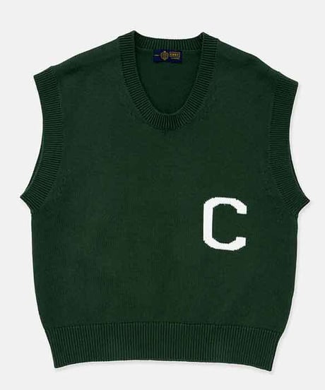 DIGAWEL × J.PRESS「CRST」CRST SPORT Sleeveless Jumper【GREEN】