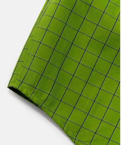 DIGAWEL  Hoodie Shirt ① check【GREEN】