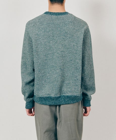DIGAWEL  Hexagonal patterns Sweatshirt【GREEN】